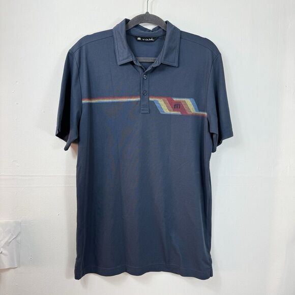 Travis Mathew Other - Travis Mathew Performance Golf Polo Shirt, Blue, Men’s Size Medium